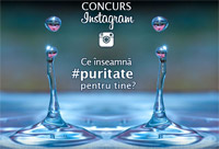 Concurs Instagram Aqua Carpatica: Ce inseamna puritate pentru tine?